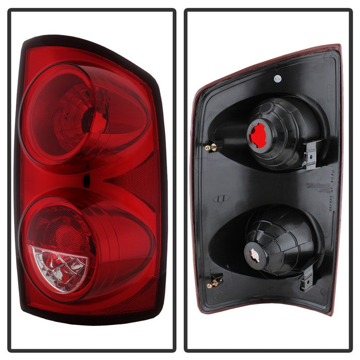 SPYDER xTune 07-08 Dodge Ram 1500 Passenger Side Tail Lights - OEM Right (ALT-JH-DR07-OE-R) 9038044