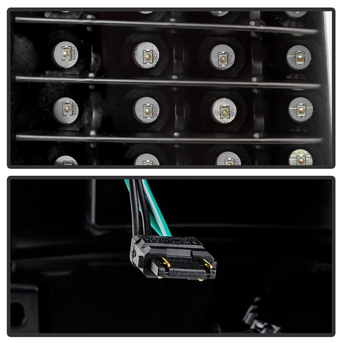 SPYDER xTune Dodge Ram 1500 09-14 - Incandescent Only C Shape LED Tail Lights- Black ALT-JH-DR09-LED-CS-BK 9036378