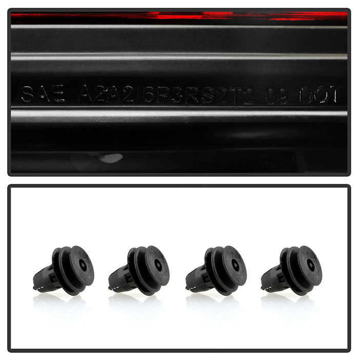 SPYDER xTune Dodge Ram 1500 09-14 - Incandescent Only C Shape LED Tail Lights- Black ALT-JH-DR09-LED-CS-BK 9036378