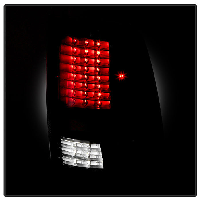 SPYDER xTune Dodge Ram 1500 09-14 - Incandescent Only C Shape LED Tail Lights- Black ALT-JH-DR09-LED-CS-BK 9036378