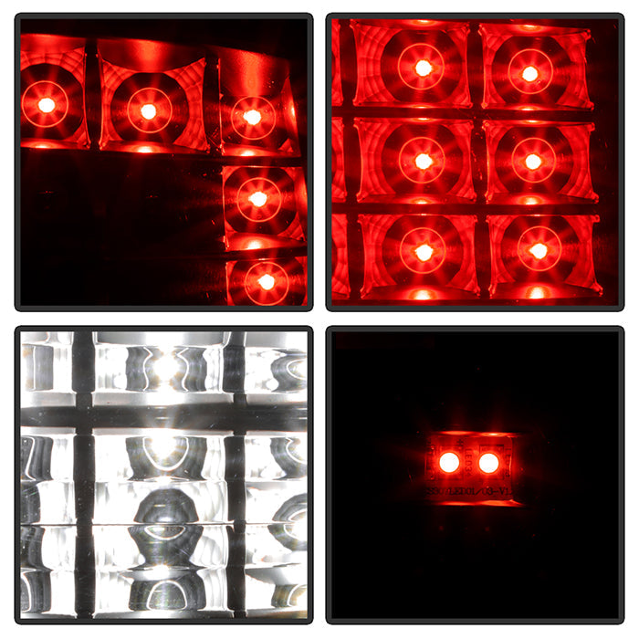 SPYDER xTune Dodge Ram 1500 09-14 - Incandescent Only C Shape LED Tail Lights- Black ALT-JH-DR09-LED-CS-BK 9036378