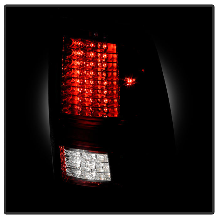 SPYDER xTune Dodge Ram 1500 09-14 Incandescent Model Only LED Tail Lights - Red Clear ALT-JH-DR09-LED-CS-RC 9037498