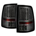 SPYDER xTune Dodge Ram 1500 09-14 - Incandescent Only C Shape LED Tail Lights- Smoked ALT-JH-DR09-LED-CS-SM 9036408