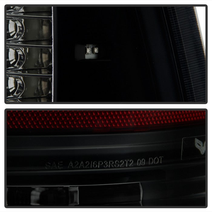 SPYDER Xtune Dodge Ram 1500 09-14 LED Tail Lights Incandescent Model Black Smoke ALT-JH-DR09-LED-G2-BSM 9034831
