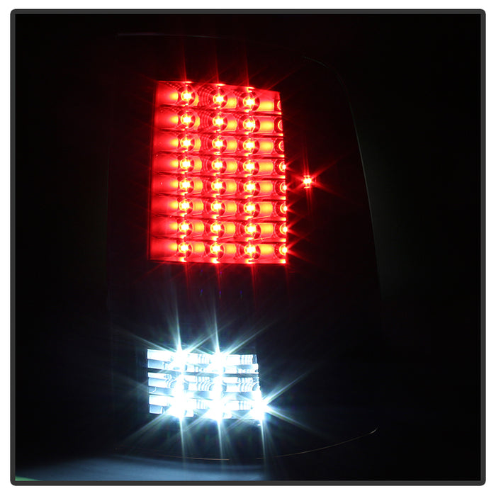 SPYDER Xtune Dodge Ram 1500 09-14 LED Tail Lights Incandescent Model Black Smoke ALT-JH-DR09-LED-G2-BSM 9034831