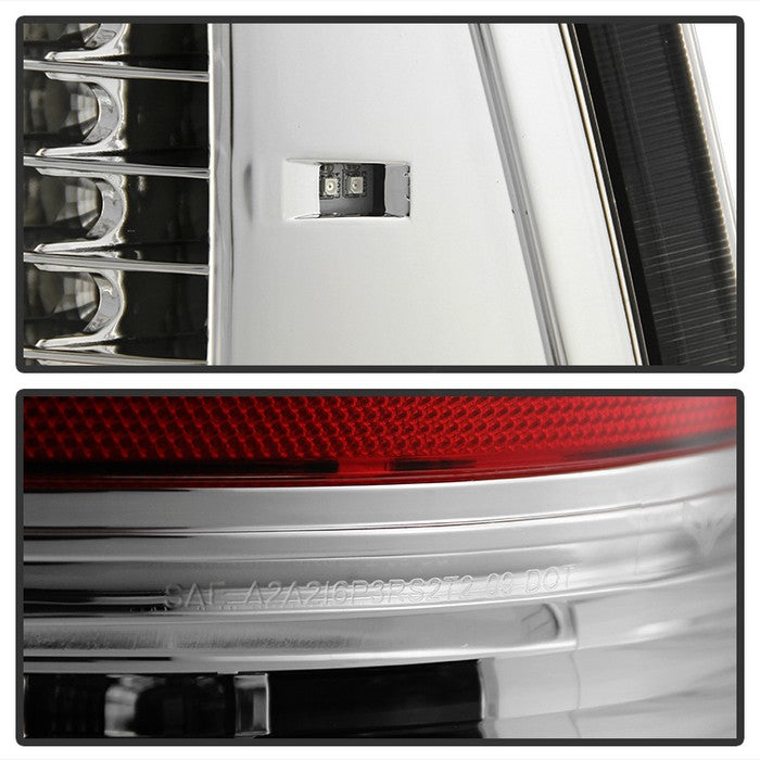 SPYDER Xtune Dodge Ram 1500 09-14 LED Tail Lights Incandescent Model Only Chrome ALT-JH-DR09-LED-G2-C 9034848