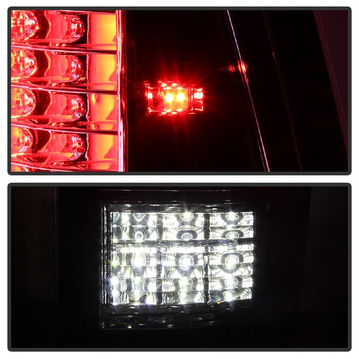 SPYDER Xtune Dodge Ram 1500 09-14 LED Tail Lights Incandescent Model Only Smoked ALT-JH-DR09-LED-G2-SM 9034862
