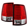 SPYDER Xtune Dodge Ram 1500 09-14 LED Tail Lights Incandescent Model Only Red Clear ALT-JH-DR09-LED-RC 9032820