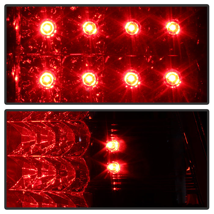 SPYDER Xtune Dodge Ram 1500 09-14 LED Tail Lights Incandescent Model Only Red Clear ALT-JH-DR09-LED-RC 9032820