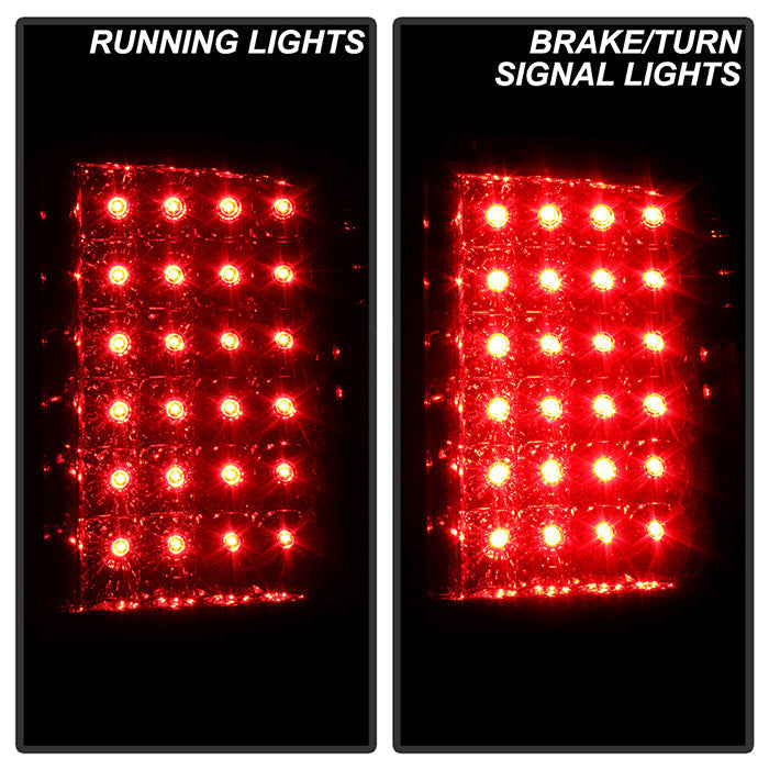 SPYDER Xtune Dodge Ram 1500 09-14 LED Tail Lights Incandescent Model Only Red Clear ALT-JH-DR09-LED-RC 9032820