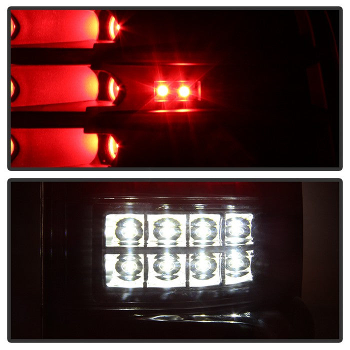 SPYDER Xtune Ford F150 Styleside 04-08 LED Tail Lights Black ALT-JH-FF15004-LED-G2-BK 9034879