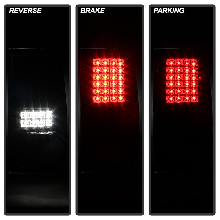 SPYDER Xtune Ford F150 Styleside 04-08 LED Tail Lights Red Clear ALT-JH-FF15004-LED-G2-RC 9034909