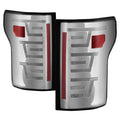 SPYDER xTune 15-17 Ford F-150 (w/Blind Spot Sensor) LED Tail Lights - Chrome (ALT-JH-FF15015-LBLED-C) 9043161