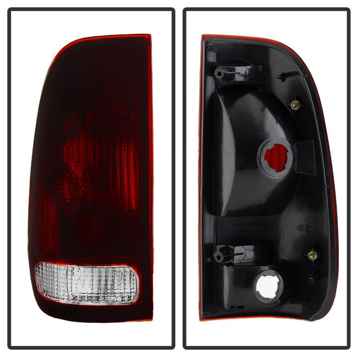 SPYDER Xtune F150 Heritage Styleside 04 OEM Style Tail Lights Red Smoked ALT-JH-FF15097-OE-RSM 9030994