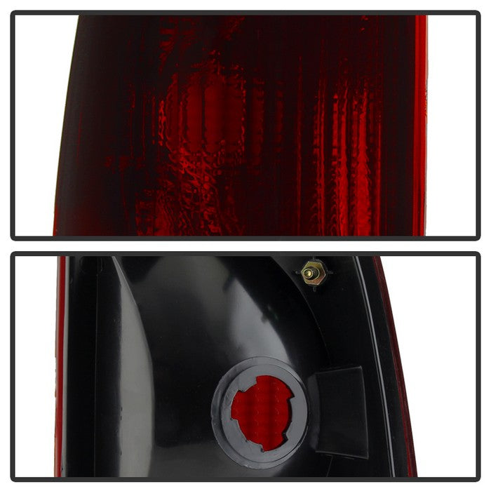 SPYDER Xtune F150 Heritage Styleside 04 OEM Style Tail Lights Red Smoked ALT-JH-FF15097-OE-RSM 9030994