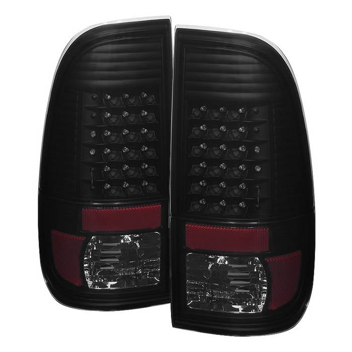 SPYDER Xtune Ford Super Duty 08-15 LED Tail Lights Black Smoke ALT-JH-FS08-LED-BKSM 9027697