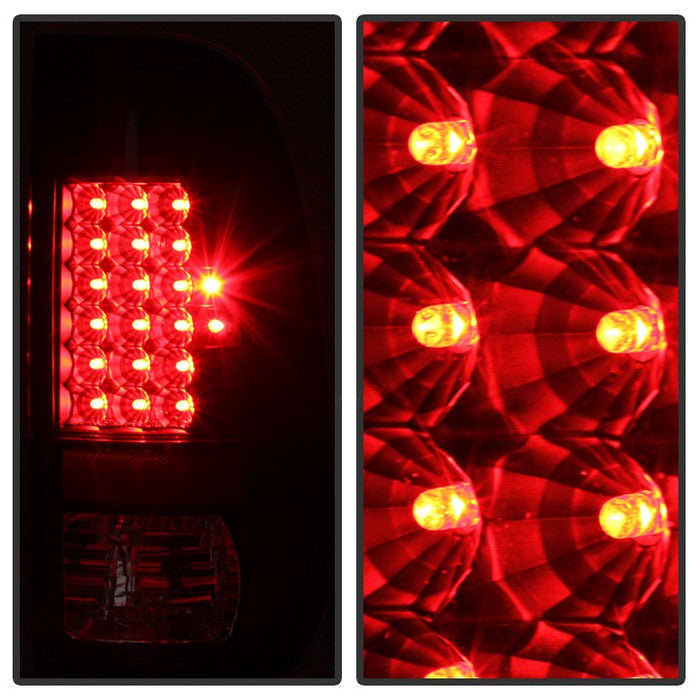 SPYDER Xtune Ford Super Duty 08-15 LED Tail Lights Black Smoke ALT-JH-FS08-LED-BKSM 9027697