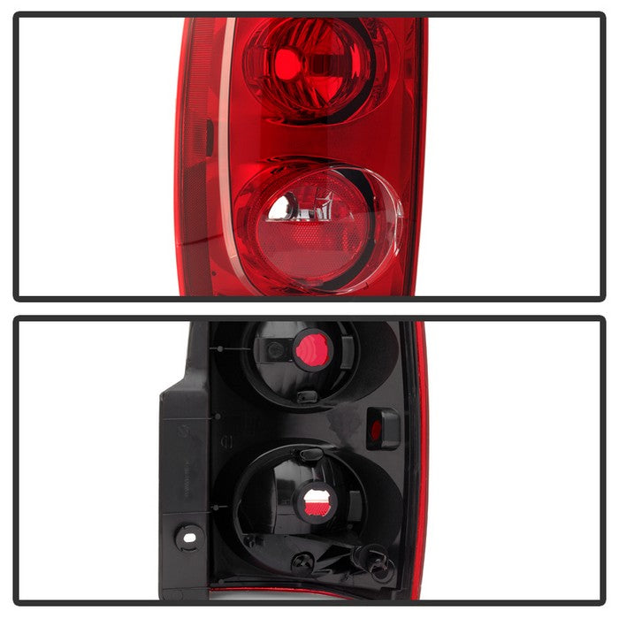 SPYDER Xtune GMC Yukon Xl 1500/2500 2007-2012 Driver Side Tail Lights - OEM Left ALT-JH-GYXL07-OE-L 9032028