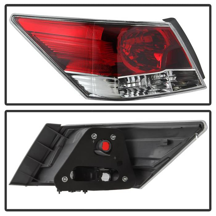 SPYDER xTune 08-12 Honda Accord 4DR Passenger Side Tail Lights - OEM Right (ALT-JH-HA084D-OE-OR) 9942945