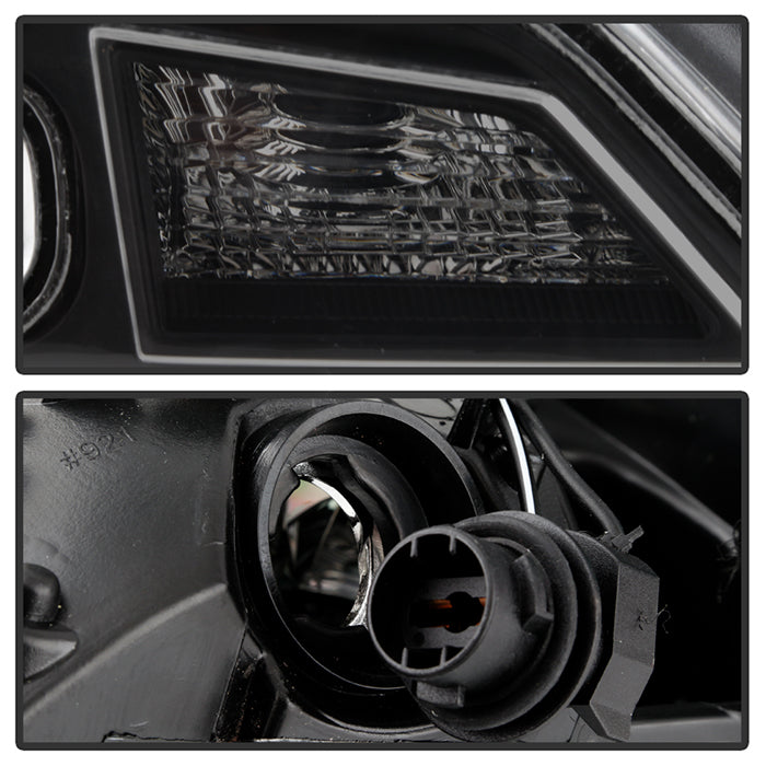 SPYDER xTune 08-13 Infiniti G37 Coupe LED Tube Style Tail Lights - Black Smoked (ALT-JH-IG37-2D-LBLED-BSM) 9048579