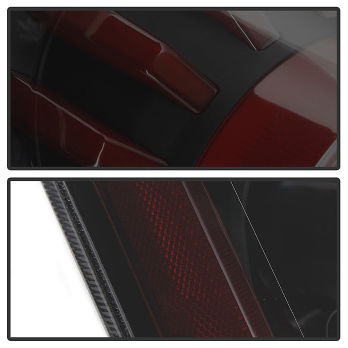 SPYDER xTune 08-13 Infiniti G37 Coupe LED Tube Style Tail Lights - Black Smoked (ALT-JH-IG37-2D-LBLED-BSM) 9048579