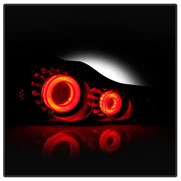 SPYDER xTune 08-13 Infiniti G37 Coupe LED Tube Style Tail Lights - Black Smoked (ALT-JH-IG37-2D-LBLED-BSM) 9048579