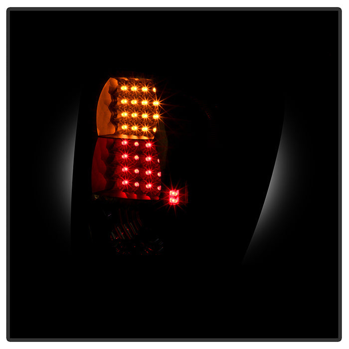 SPYDER Xtune Jeep Grand Cherokee 99-04 LED Tail Lights Black ALT-JH-JGC99-LED-BK 5073433