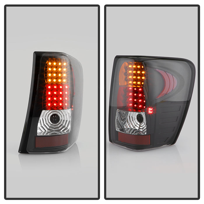 SPYDER Xtune Jeep Grand Cherokee 99-04 LED Tail Lights Black ALT-JH-JGC99-LED-BK 5073433
