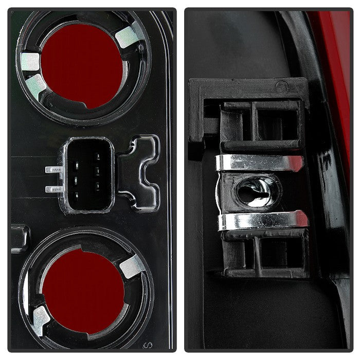 SPYDER Xtune Jeep Grand Cherokee 1999-2002 OEM Style Tail Lights Red Smoked ALT-JH-JGC99-OE-RSM 9034107