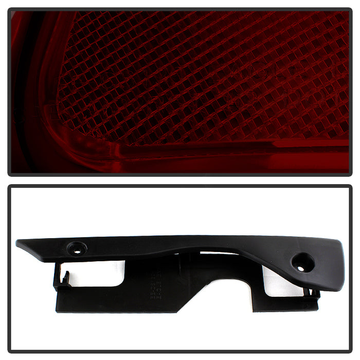 SPYDER Xtune Jeep Grand Cherokee 1999-2002 OEM Style Tail Lights Red Smoked ALT-JH-JGC99-OE-RSM 9034107