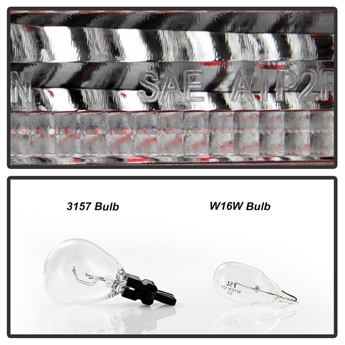 SPYDER Xtune Jeep Patriot 08-13 Driver Side Tail Lights - OEM Left ALT-JH-JPA08-OE-L 9031700