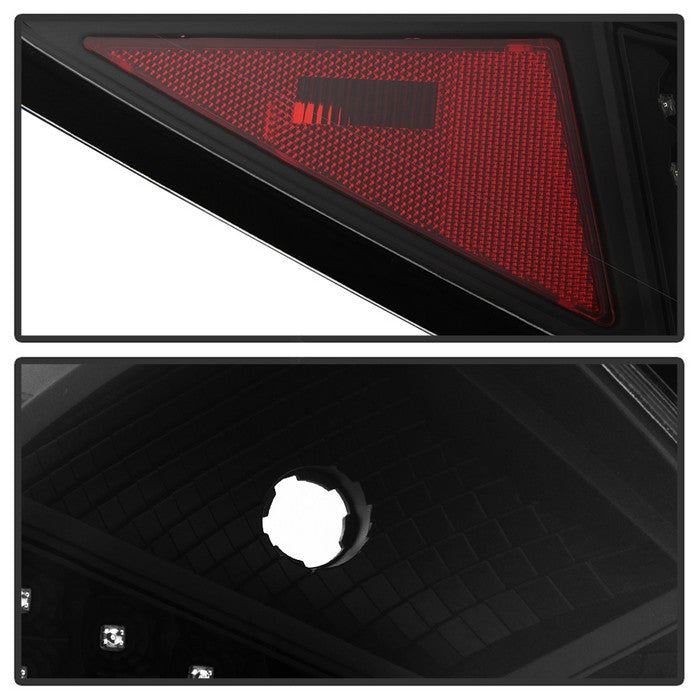 SPYDER xTune Nissan Altima 07-12 Sedan LED Tail Lights - Black ALT-JH-NA07-4D-LED-BK 9039492