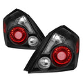 SPYDER xTune Nissan Altima 07-12 4Dr Smoke Signal Tail Lights - OEM Black ALT-JH-NA07-4D-SSM-BK 9937521