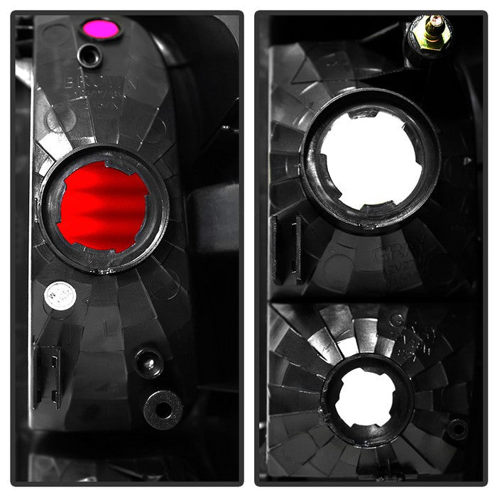 SPYDER Xtune Nissan Frontier 05-13 OEM Style Tail Lights Red Smoked ALT-JH-NF05-OE-RSM 9033742
