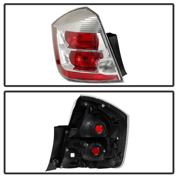SPYDER Xtune Nissan Sentra 2.0L Only 2007-2009 Driver Side Tail Lights - OEM Left ALT-JH-NS07-OE-RC-L 9032493