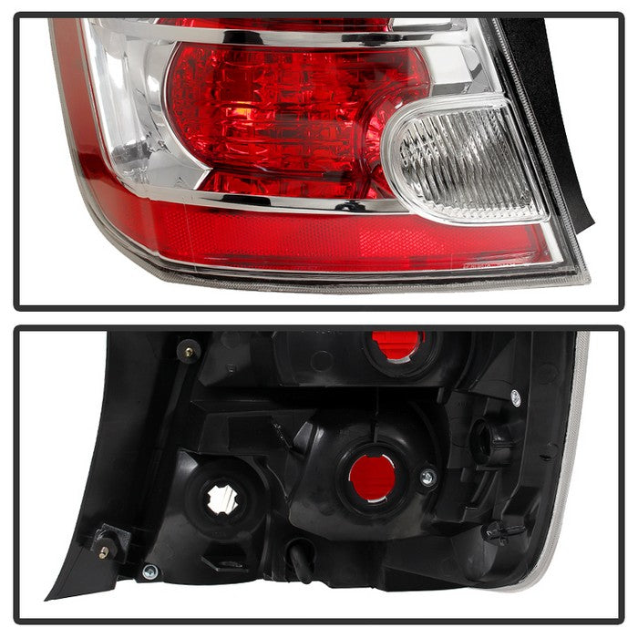 SPYDER Xtune Nissan Sentra 2.0L Only 2007-2009 Driver Side Tail Lights - OEM Left ALT-JH-NS07-OE-RC-L 9032493