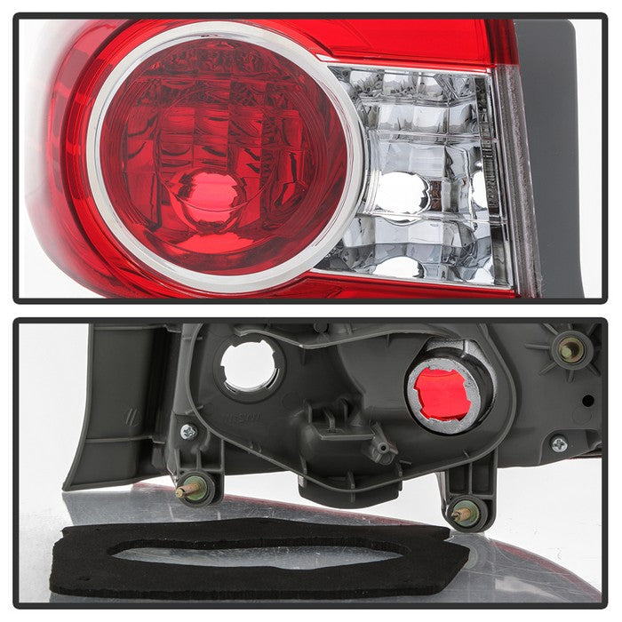 SPYDER xTune 11-13 Toyota Corolla Driver Side Tail Light Outer - OEM Left ALT-JH-TC11-OE-OL 9938825