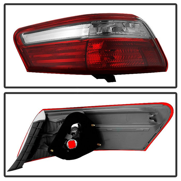 SPYDER Xtune Toyota Camry 2007-2009 Outer Driver Side Tail Lights - OEM Left ALT-JH-TCAM07-OE-L 9034190