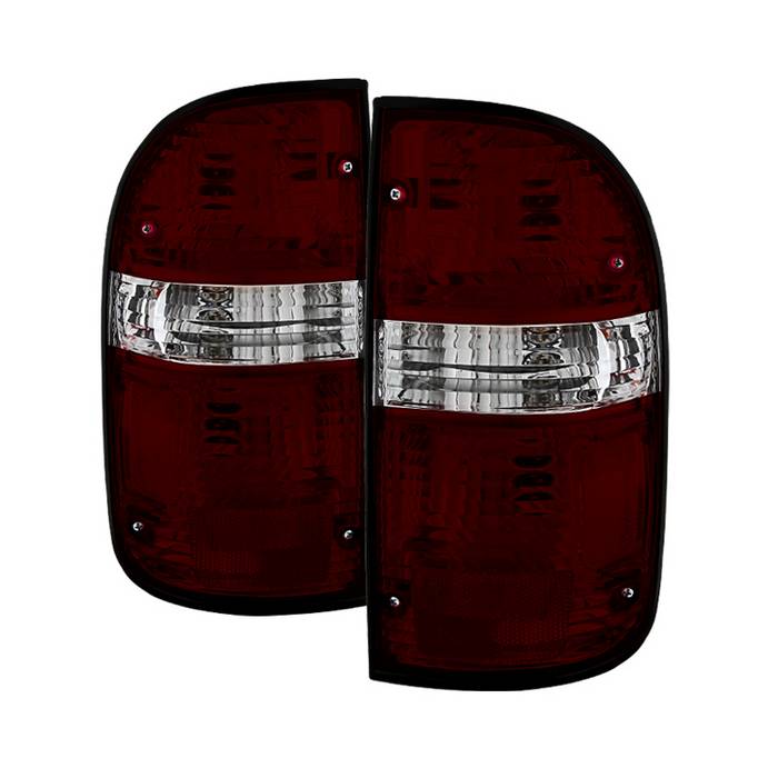 SPYDER Xtune Toyota Tacoma 01-04 OEM Style Tail Lights Red Smoked ALT-JH-TTA01-OE-RSM 9034268