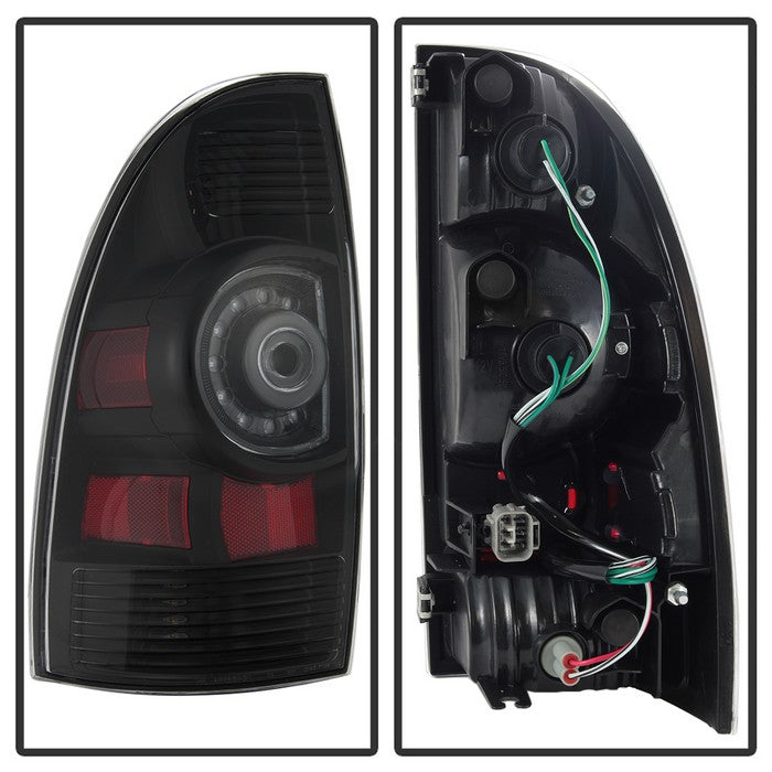 SPYDER xTune  Toyota Tacoma 09-15 OEM LED Style Tail Lights - Black ALT-JH-TTA09-OE-BK 9039515