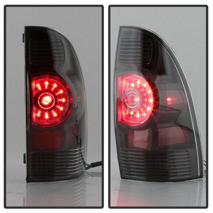 SPYDER xTune  Toyota Tacoma 09-15 OEM LED Style Tail Lights - Black ALT-JH-TTA09-OE-BK 9039515