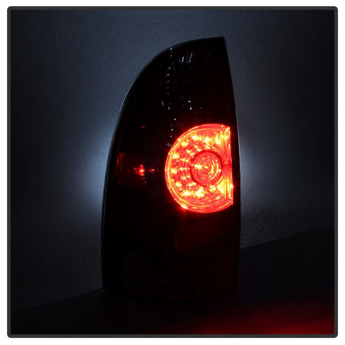 SPYDER Xtune Toyota Tacoma 2009-2013 OEM LED Style Tail Lights Red Smoked ALT-JH-TTA09-OE-RSM 9029929