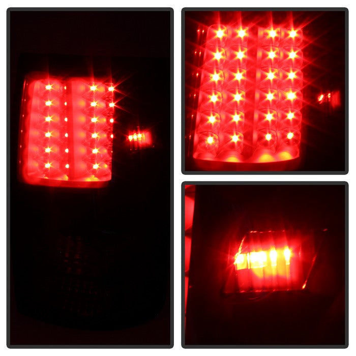 SPYDER Xtune Toyota Tundra 07-13 LED Tail Lights Black Smoke ALT-JH-TTU07-LED-BKSM 9026546