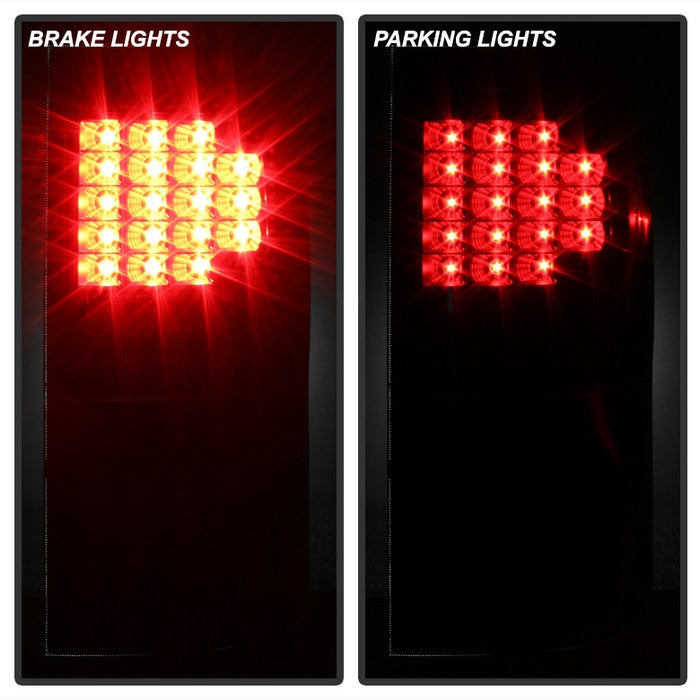 SPYDER Xtune Toyota Tundra 07-13 LED Tail Lights Black ALT-JH-TTU07-LED-G2-BK 9034466