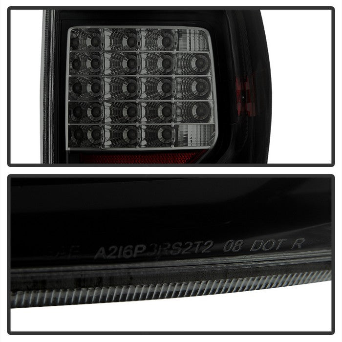 SPYDER Xtune Toyota Tundra 07-13 LED Tail Lights Black Smoked ALT-JH-TTU07-LED-G2-BSM 9034473