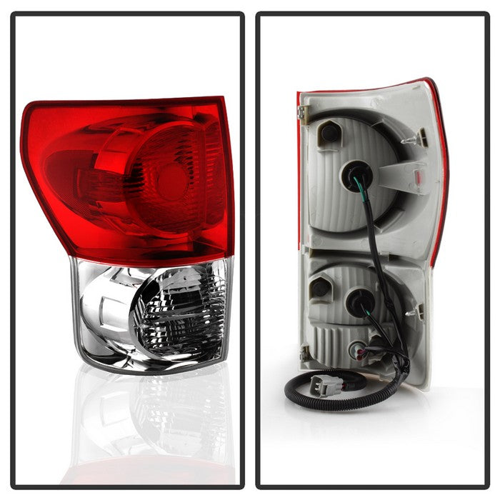 SPYDER xTune 07-09 Toyota Tundra Tail Lights - OEM Style (ALT-JH-TTU07-OE-RC) 9040627