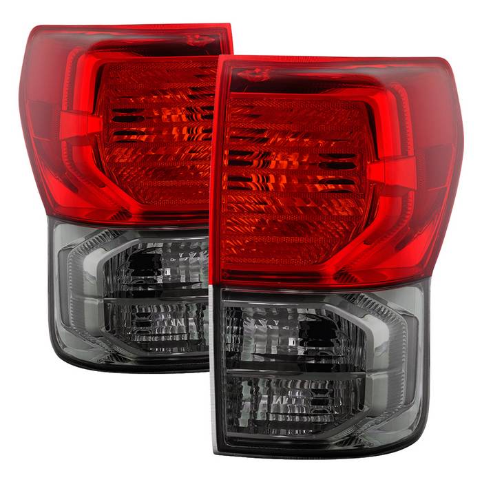SPYDER Xtune Toyota Tundra 2007-2013 OEM Style Tail Lights Red Smoked ALT-JH-TTU10-OE-RSM 9030239