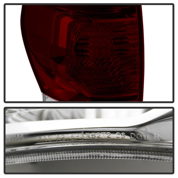 SPYDER Xtune Toyota Tundra 2007-2013 OEM Style Tail Lights Red Smoked ALT-JH-TTU10-OE-RSM 9030239