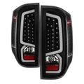 SPYDER xTune 14-16 Toyota Tundra Light Bar LED Tail Lights - Black (ALT-JH-TTU14-LED-BK) 9040443