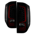 SPYDER xTune 14-16 Toyota Tundra Light Bar LED Tail Lights - Black Smoked (ALT-JH-TTU14-LED-BSM) 9040450